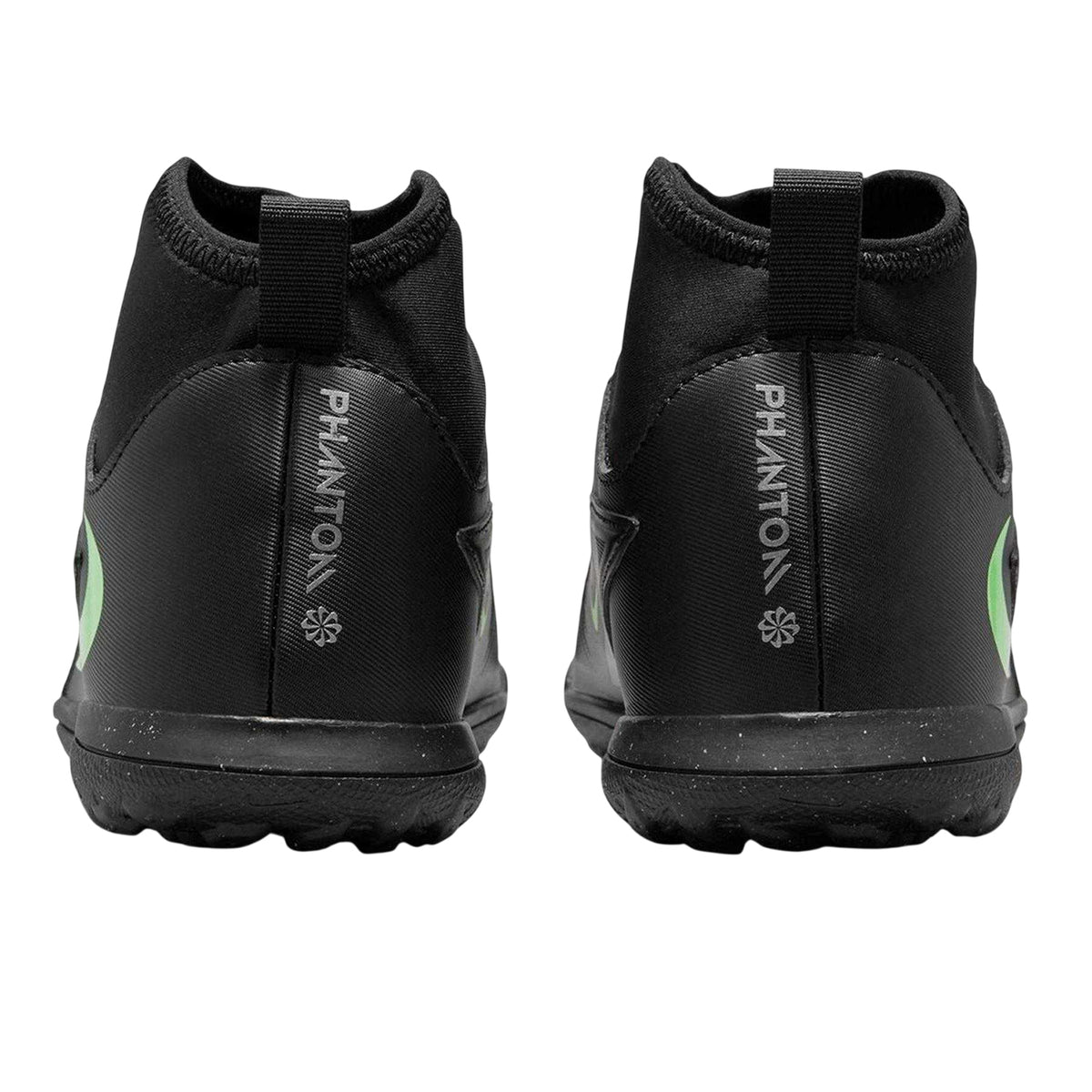 Black-Green - Back - Nike Childrens-Kids Club Astro Turf Trainers