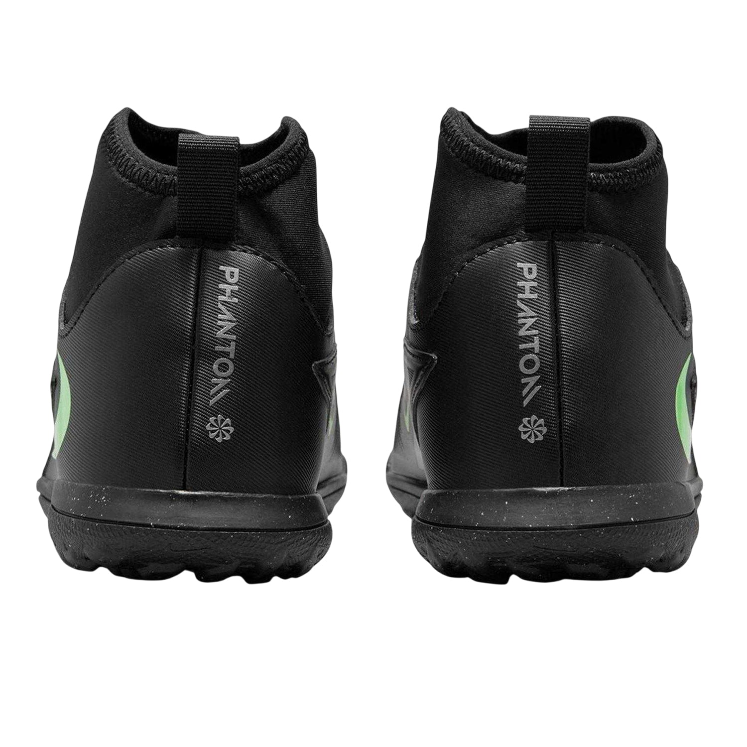 Black-Green - Back - Nike Childrens-Kids Club Astro Turf Trainers