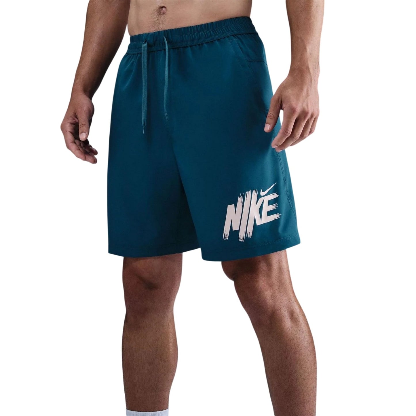 Blue - Pack Shot - Nike Mens Form Dri-FIT Relaxed Fit Shorts