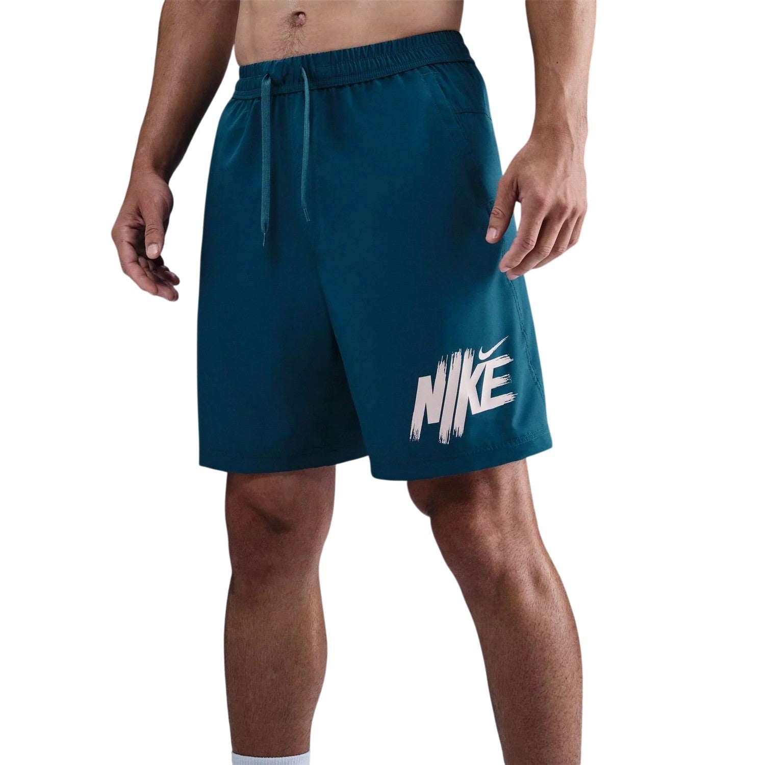 Blue - Pack Shot - Nike Mens Form Dri-FIT Relaxed Fit Shorts