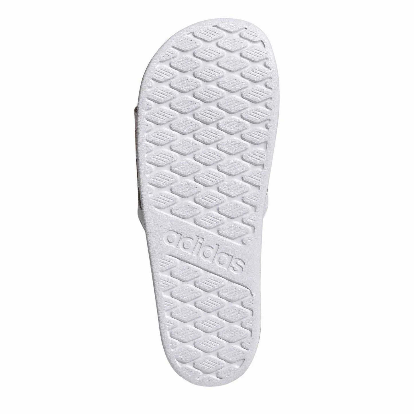 White-Black-Gold - Side - Adidas Mens Germany DFB Sliders