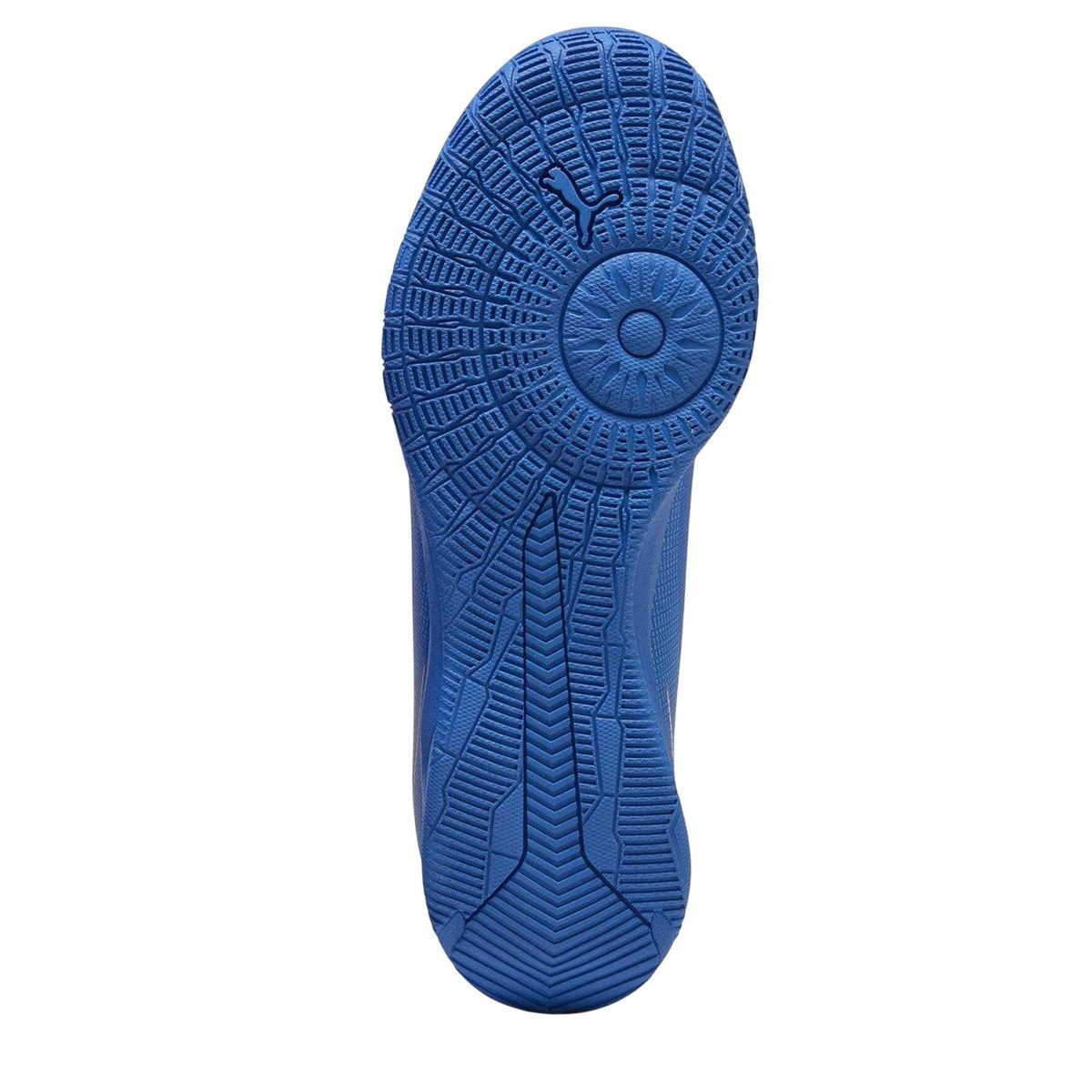 Blue-White - Back - Puma Childrens-Kids Ultra 6 Play Indoor Football Shoes