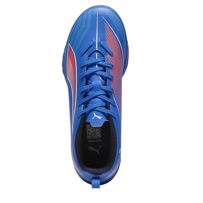 Blue-White - Lifestyle - Puma Childrens-Kids Ultra 6 Play Indoor Football Shoes