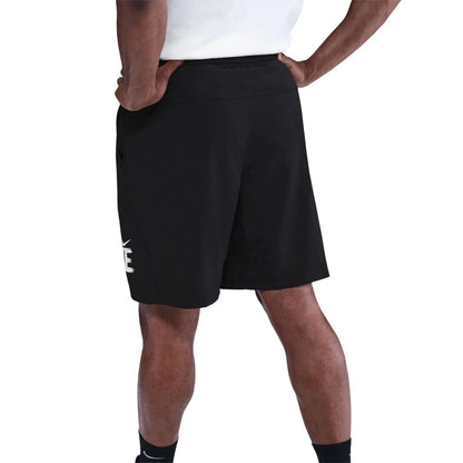 Black-White - Back - Nike Mens DF Form Running Shorts