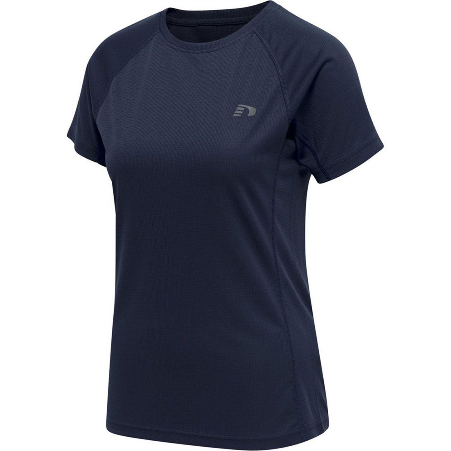 Black Iris - Side - Newline Womens-Ladies Core Raglan Running T-Shirt