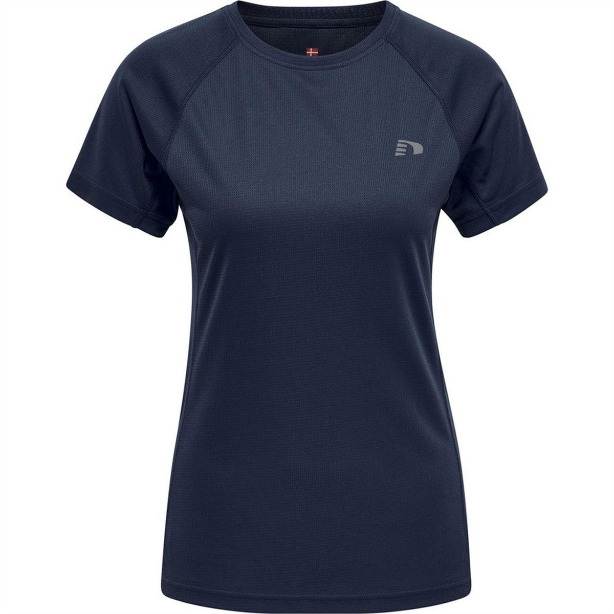 Black Iris - Front - Newline Womens-Ladies Core Raglan Running T-Shirt