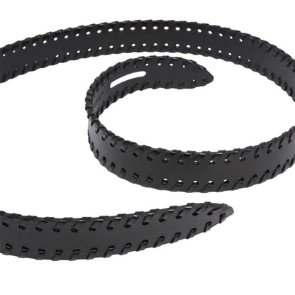 Black - Back - Isabel Marant Womens-Ladies Lecce Leather Belt