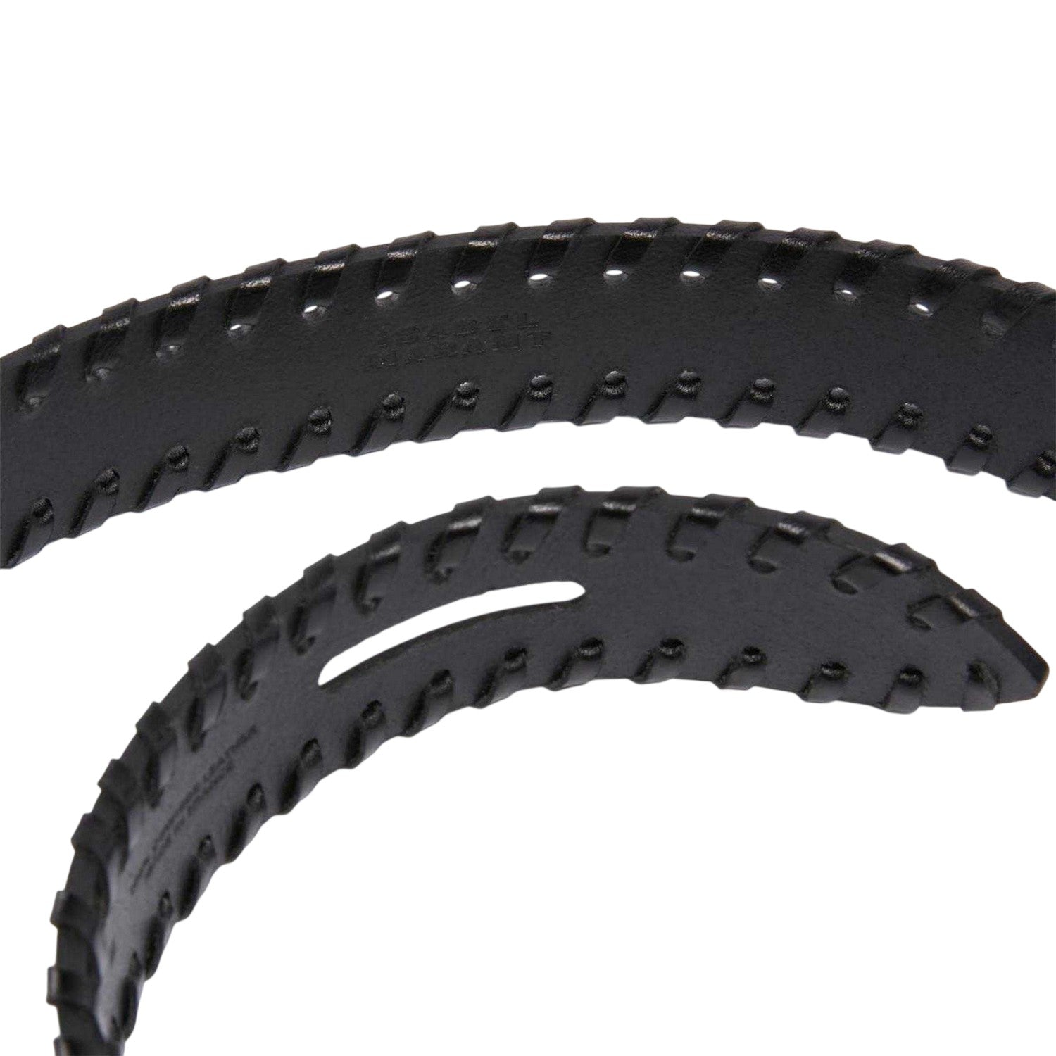 Black - Side - Isabel Marant Womens-Ladies Lecce Leather Belt