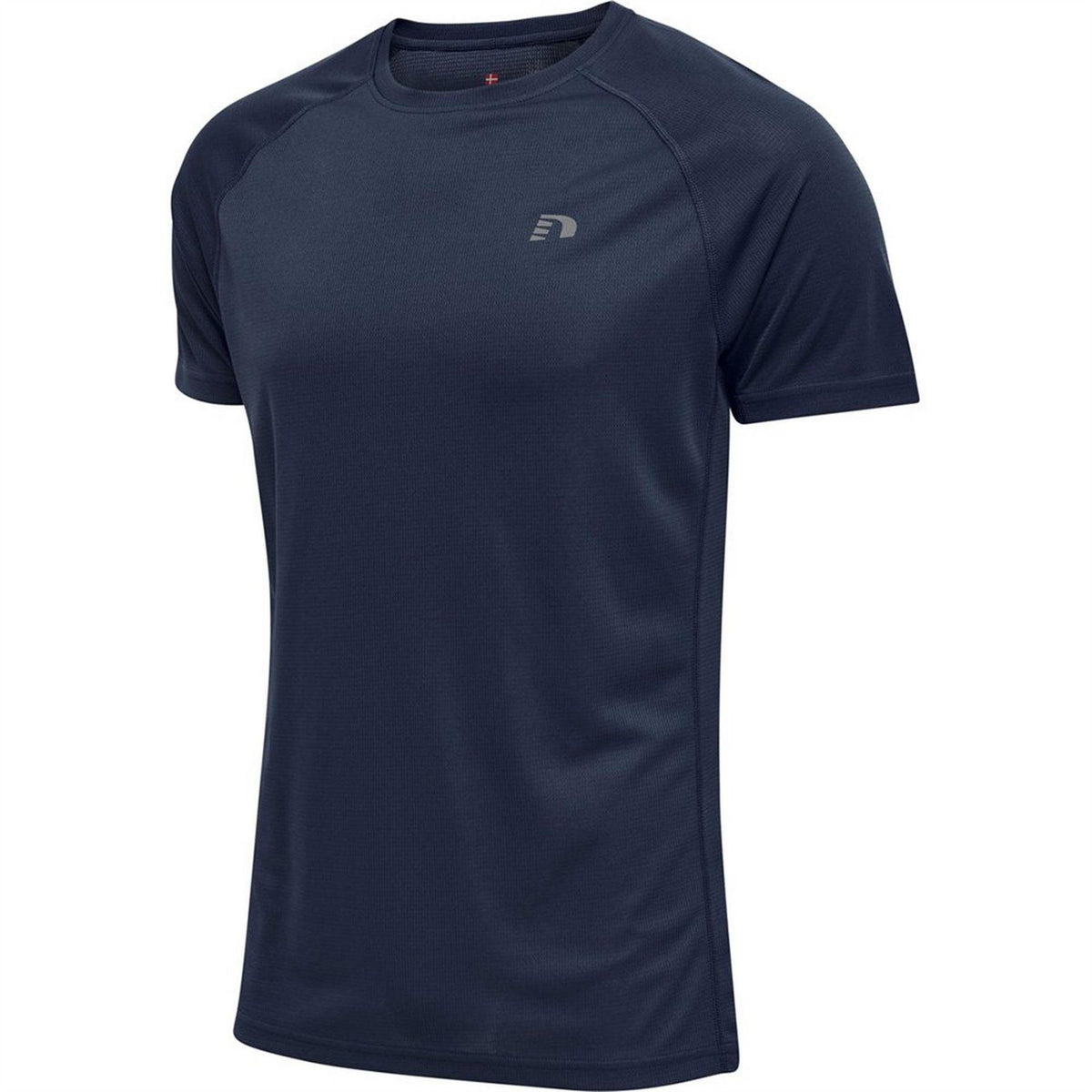 Black Iris - Side - Newline Mens Core Running T-Shirt