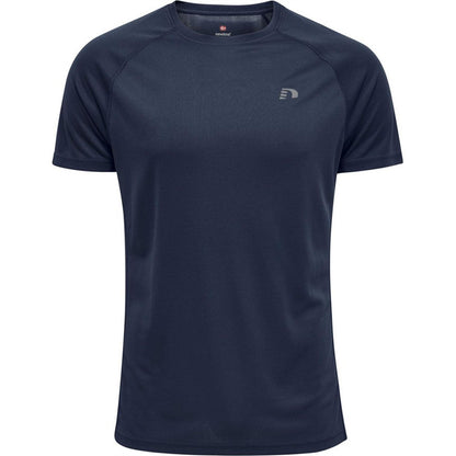 Black Iris - Front - Newline Mens Core Running T-Shirt