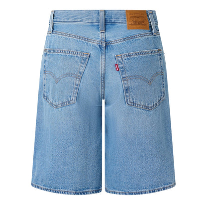 We Did It - Back - Levis Womens-Ladies Dad Denim Baggy Shorts