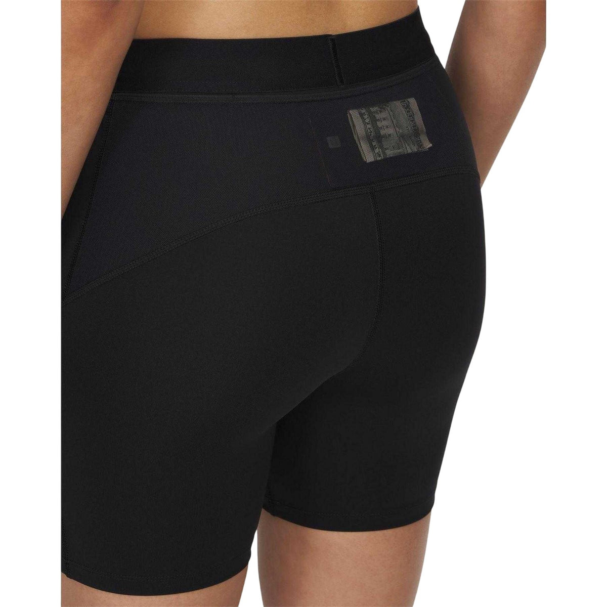 Black - Side - Under Armour Womens-Ladies Trail Running Shorts