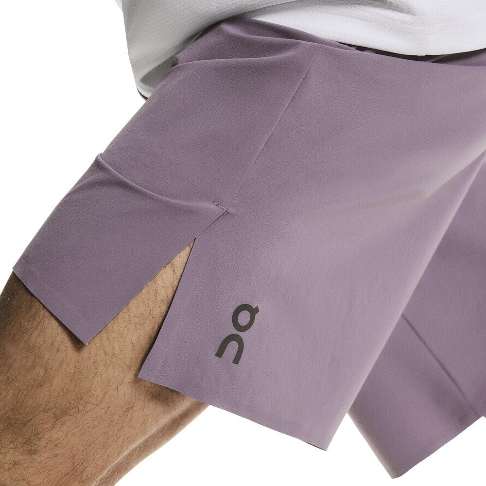 Purple - Pack Shot - On Mens Performance Running Shorts