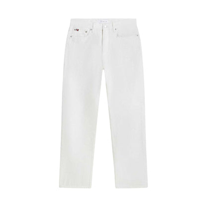 White - Front - Tommy Hilfiger Mens Denim Straight Leg Jeans