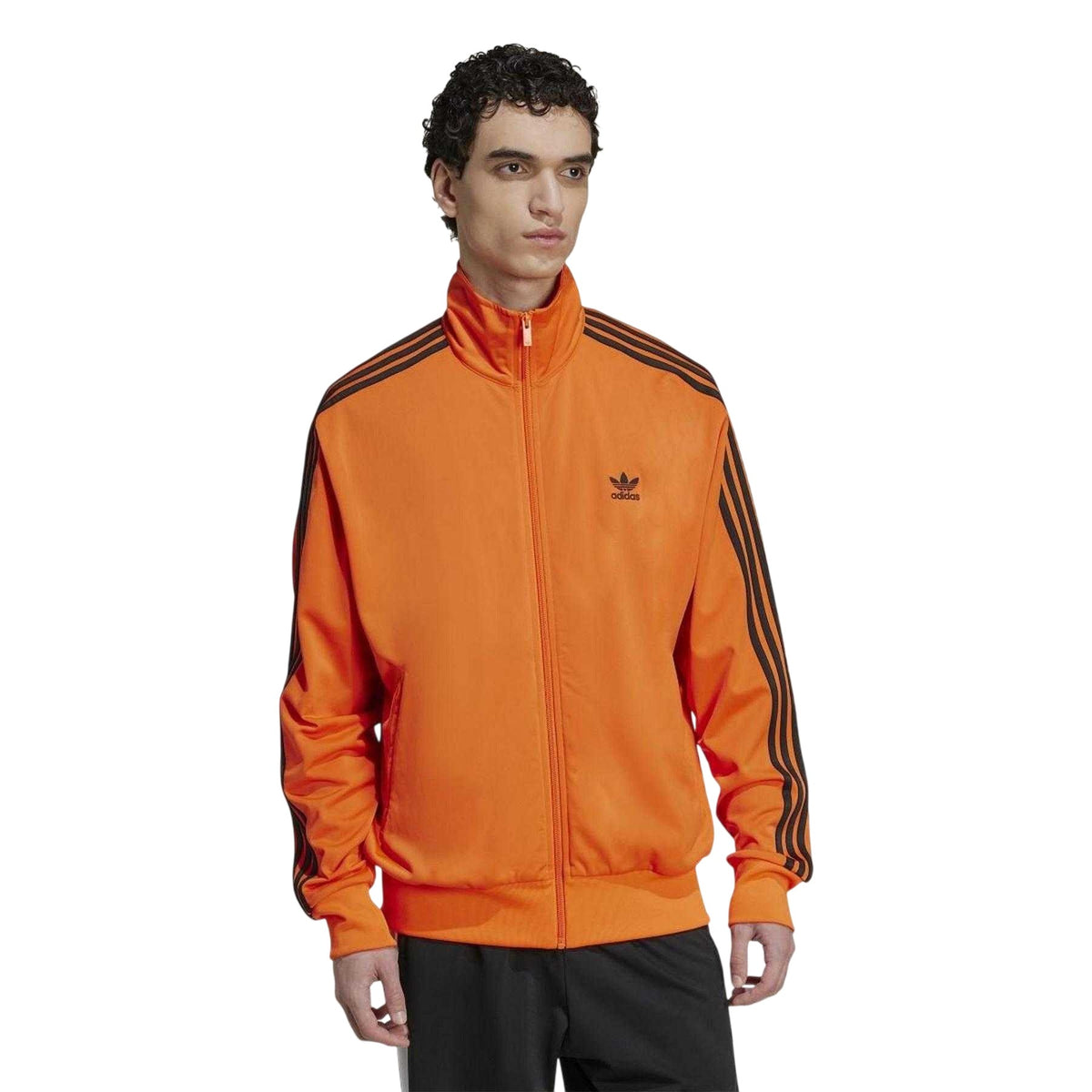 Orange - Lifestyle - Adidas Mens Firebird Embroidered Logo Track Top