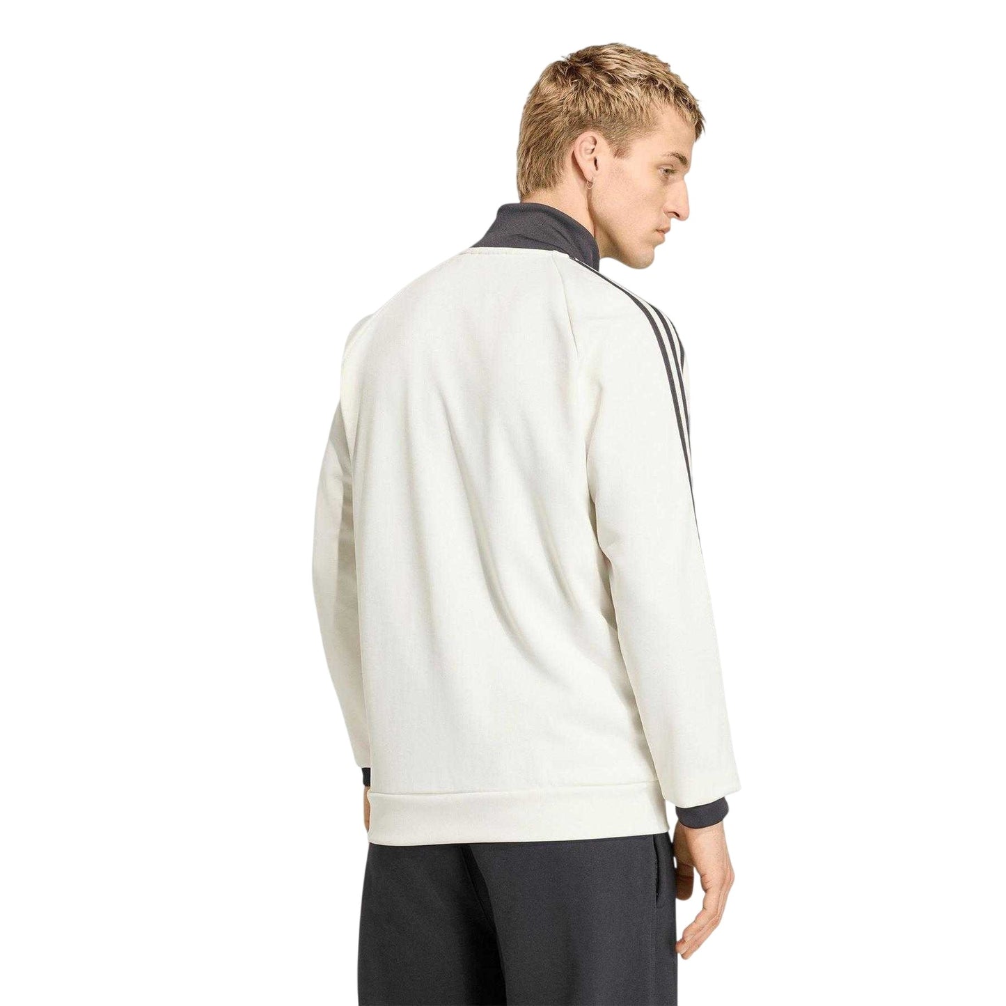 White-Black - Back - Adidas Mens World Cup Germany DFB Track Top