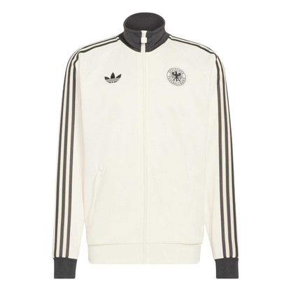 White-Black - Front - Adidas Mens World Cup Germany DFB Track Top