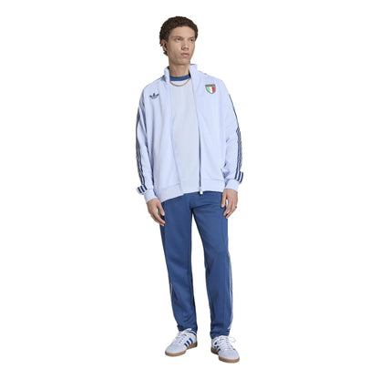Blue-White - Pack Shot - Adidas Mens World Cup Italy Polyester Track Top