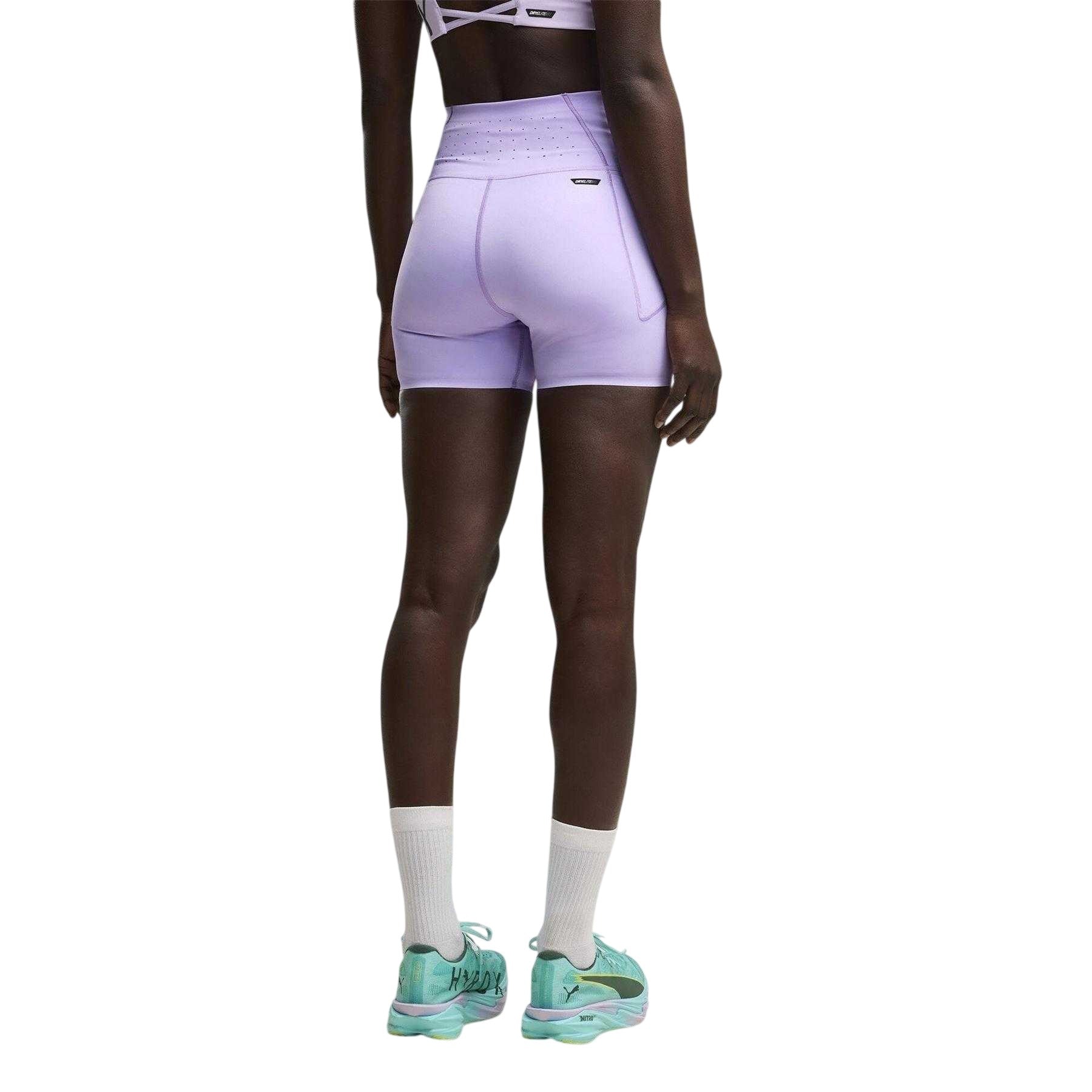 Light Lavender - Pack Shot - Puma Womens-Ladies Hyrox Performance Workout Tights