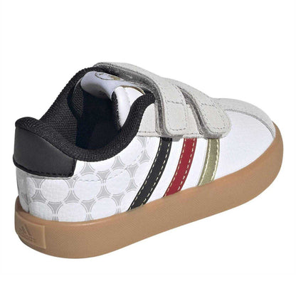 White - Back - Adidas Childrens-Kids VL Court 3.0 Trainers