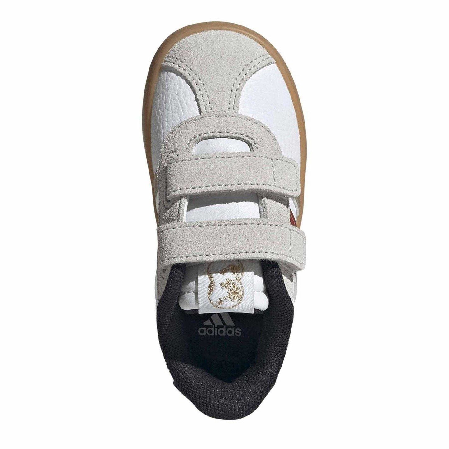 White - Lifestyle - Adidas Childrens-Kids VL Court 3.0 Trainers