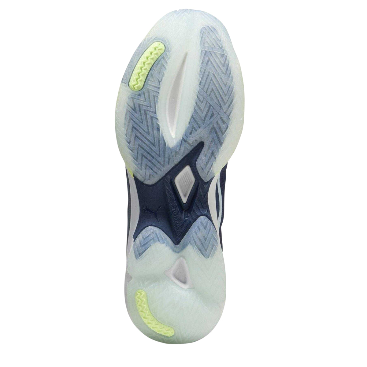 Persian Blue - Pack Shot - Puma Mens Vantage Nitro Handball Trainers