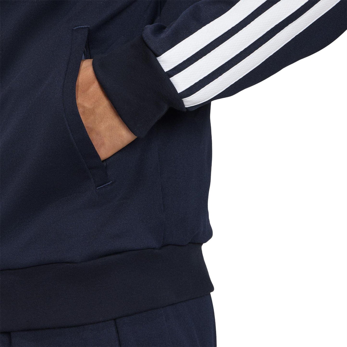 Blue - Side - Adidas Mens HOT Tracksuit Top