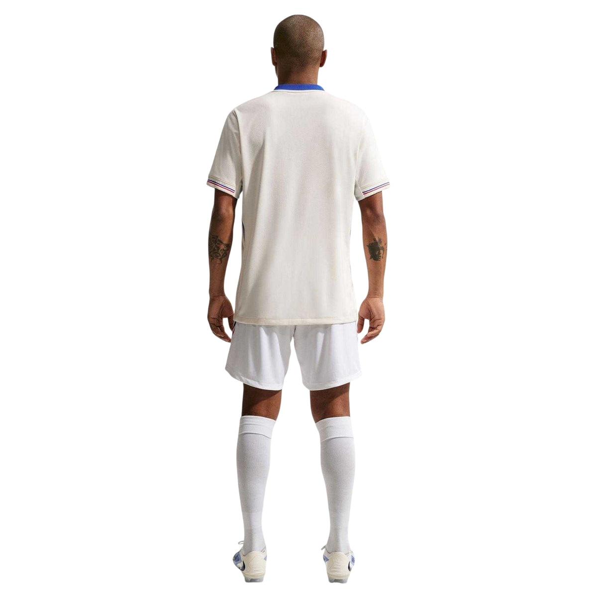 White-Orange - Close up - Nike Mens 2026 France Football Shorts