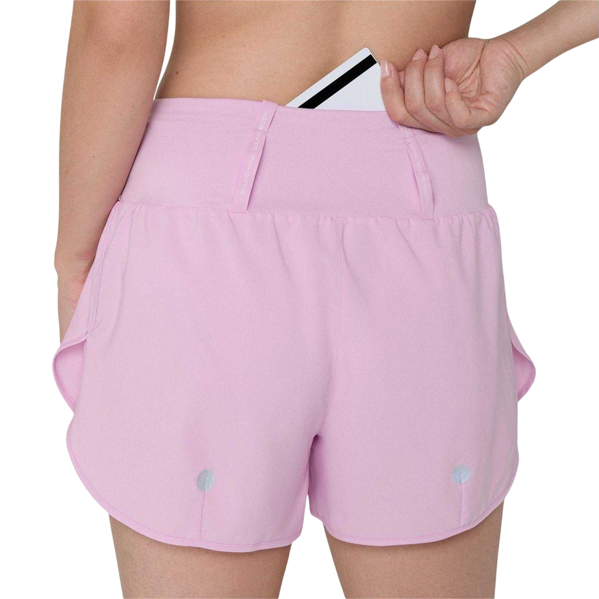 Lilac - Back - Asics Womens-Ladies Road Running Shorts