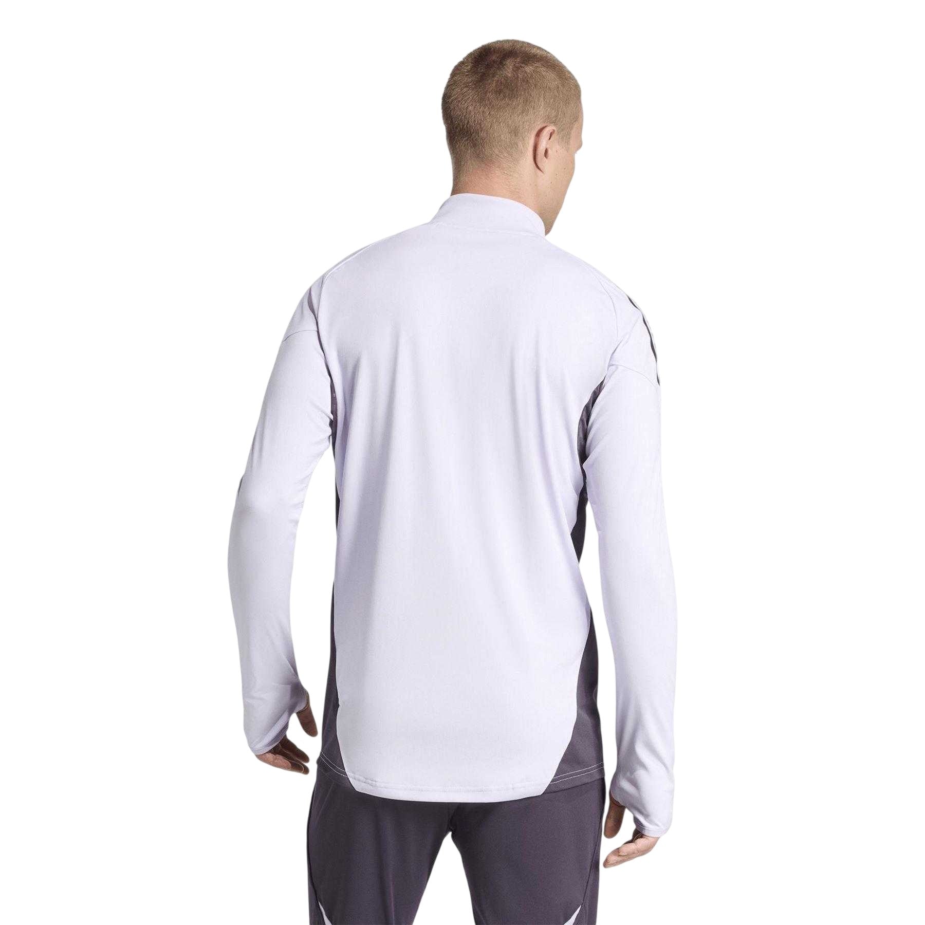 Purple-Black - Back - Adidas Mens Manchester United FC Track Top