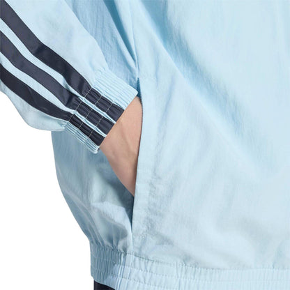 Ice Blue-Night - Lifestyle - Adidas Mens Stripes Tracksuit Top