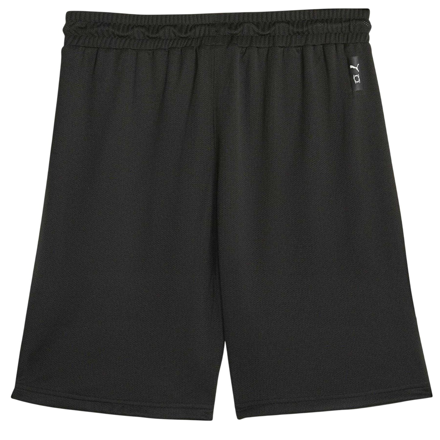 Black - Back - Puma Mens Team Basketball Shorts
