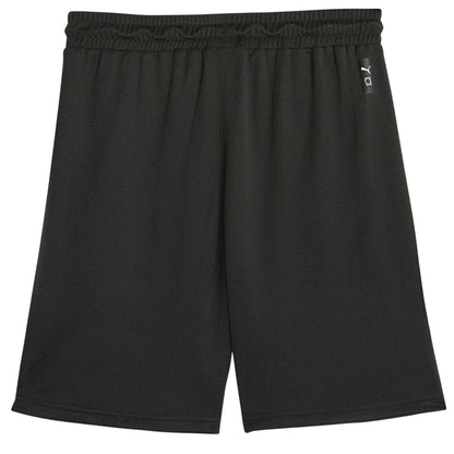 Black - Back - Puma Mens Team Basketball Shorts
