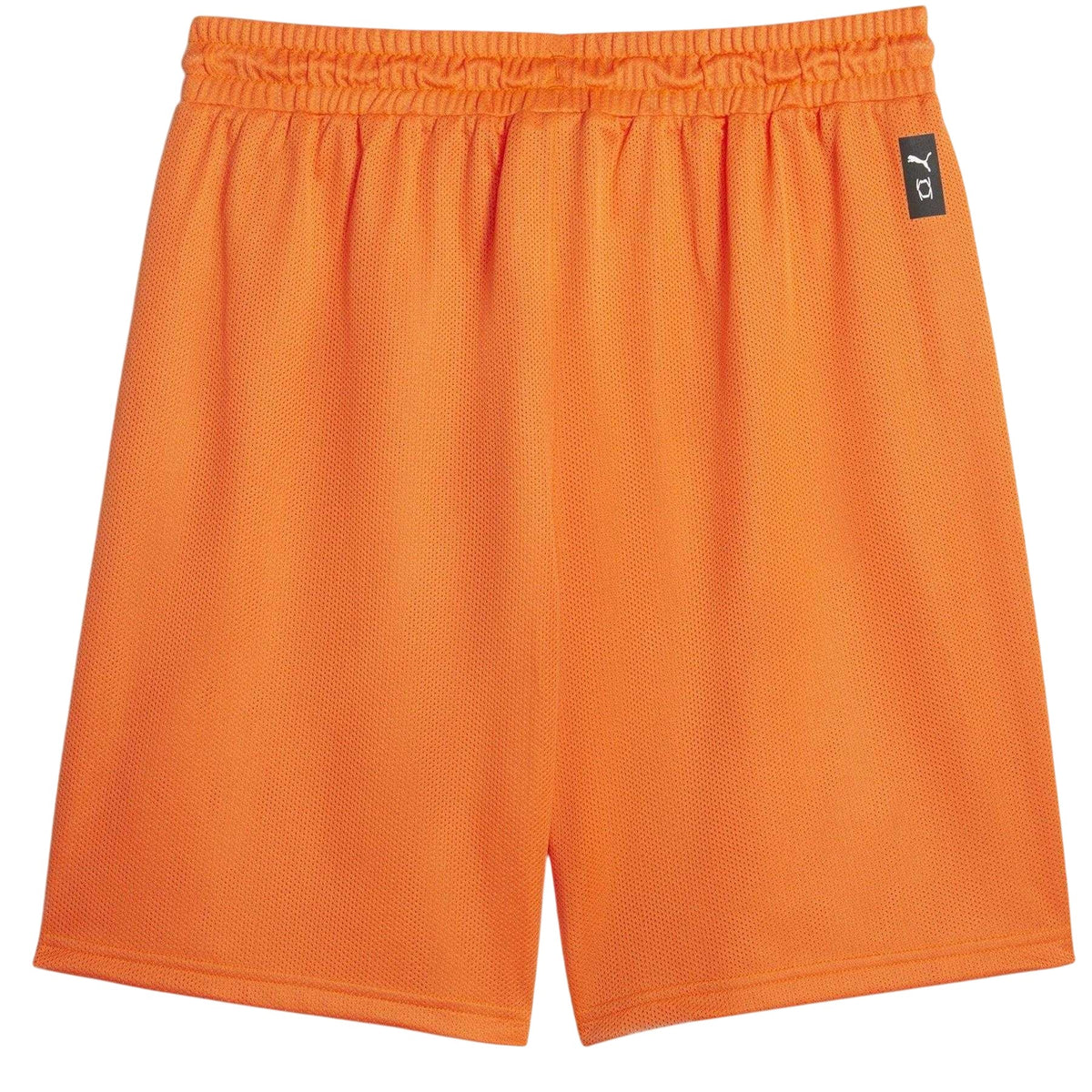 Orange - Back - Puma Mens Team Basketball Shorts
