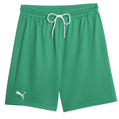 Pepper Green - Front - Puma Mens Team Basketball Shorts