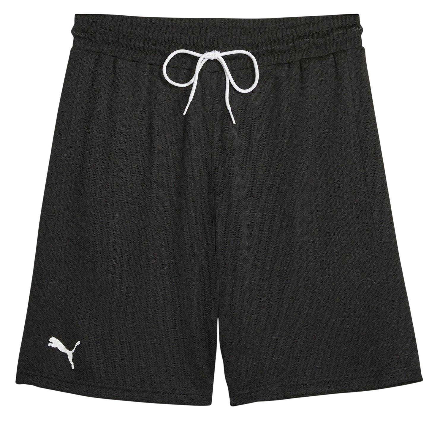 Black - Front - Puma Mens Team Basketball Shorts