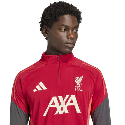 Active Red-White - Side - Adidas Mens 2025-2026 Liverpool FC Track Top