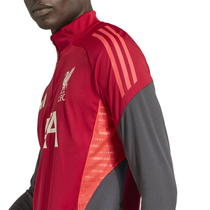 Active Red-White - Lifestyle - Adidas Mens 2025-2026 Liverpool FC Track Top