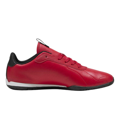 Rosso Red - Front - Puma Unisex Adult Neo Cat 3.0 Ferrari Leather Trainers