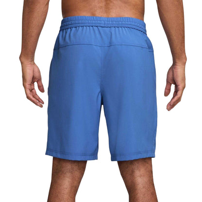 Blue-Black - Back - Nike Mens Dri-FIT Graphic Print Shorts