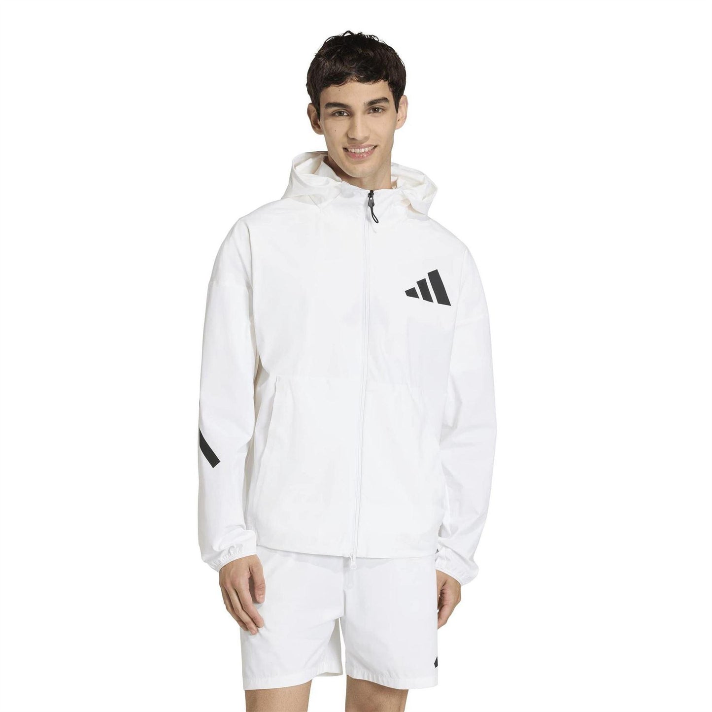 White - Pack Shot - Adidas Mens Z.N.E. Track Top