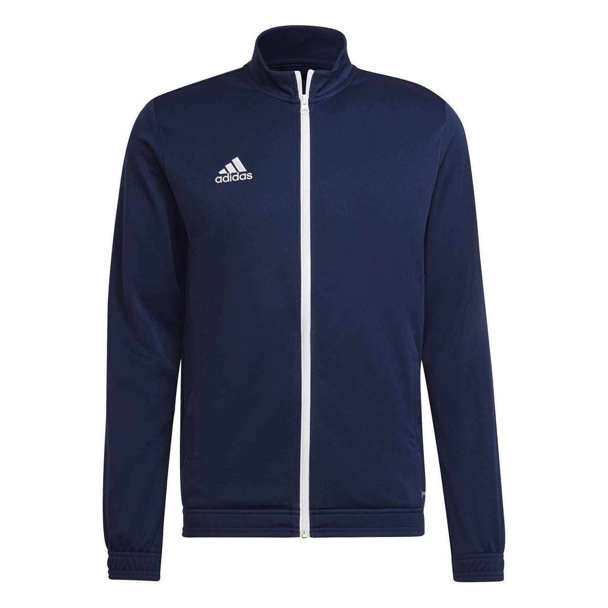 Team Navy Blue - Front - Adidas Mens Entrada 22 Slim Track Top
