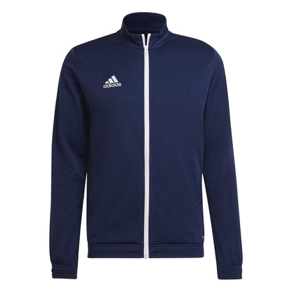 Team Navy Blue - Front - Adidas Mens Entrada 22 Slim Track Top