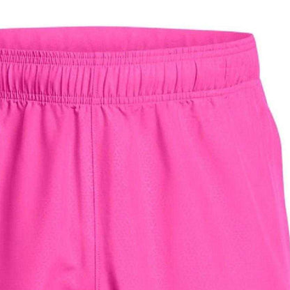 Pink - Side - Under Armour Mens Woven Shorts