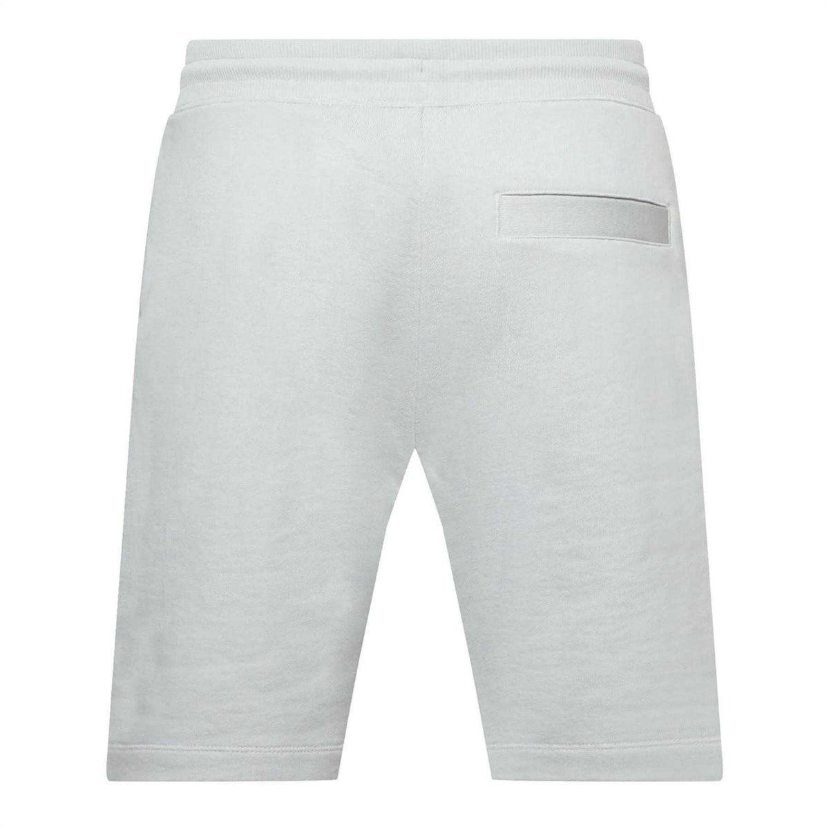 Grey - Back - Hugo Boss Mens Tailored Sweat Shorts