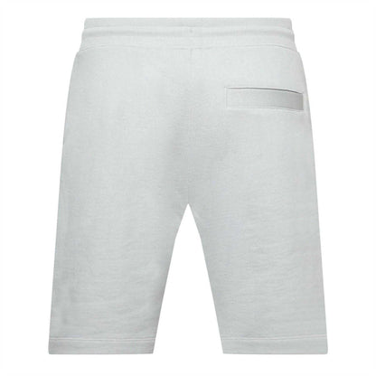 Grey - Back - Hugo Boss Mens Tailored Sweat Shorts