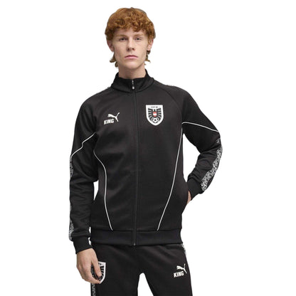 Black-White - Lifestyle - Puma Mens World Cup 2026 Austria FC Tracksuit Top