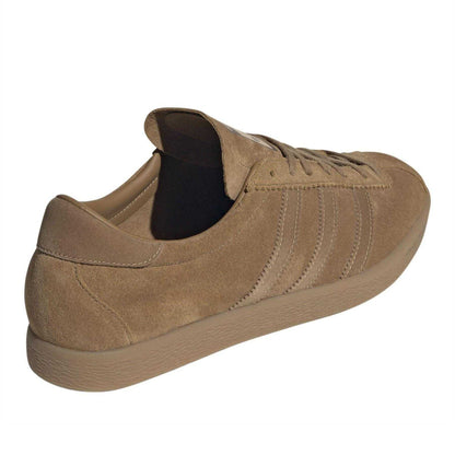 Brown - Back - Adidas Mens Originals Tabacco Stripe Suede Trainers