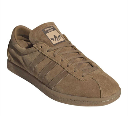 Brown - Pack Shot - Adidas Mens Originals Tabacco Stripe Suede Trainers