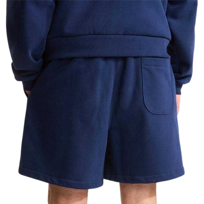 Navy - Back - The North Face Mens Fleece Box Logo Shorts